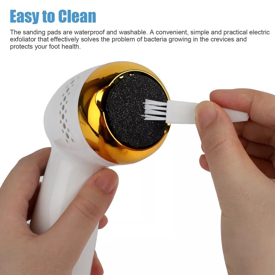 Electric Foot Grinder USB Pedicure File Machine Hard Dead Skin Callus Remover US