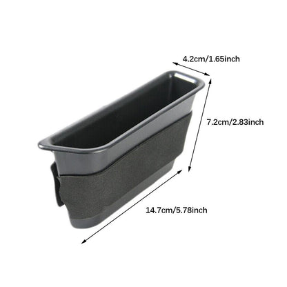 2pcs Inner Side Door Handle Storage Box Cover For Ford Mustang 2015+ Accessories