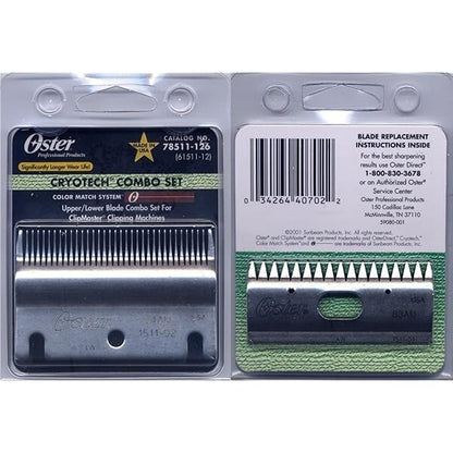 Solid Spare Oster 78511126001 Clip Master Combo Blade Set 78511-126