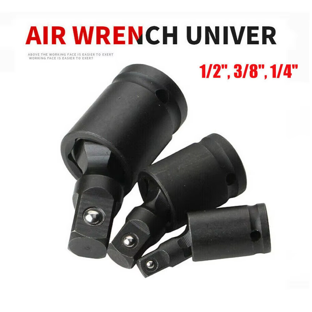 Universal Impact Socket JOINT 3/8" 1/2" 1/4" Drive Wobble Swivel Extension US