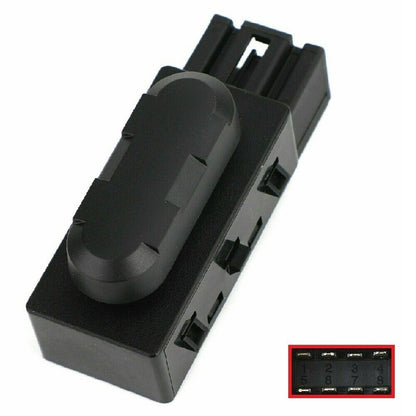 Driver 6 Way Power Seat Switch for 9L3Z14A701A Ford F150 250 Mustang Escape EOA