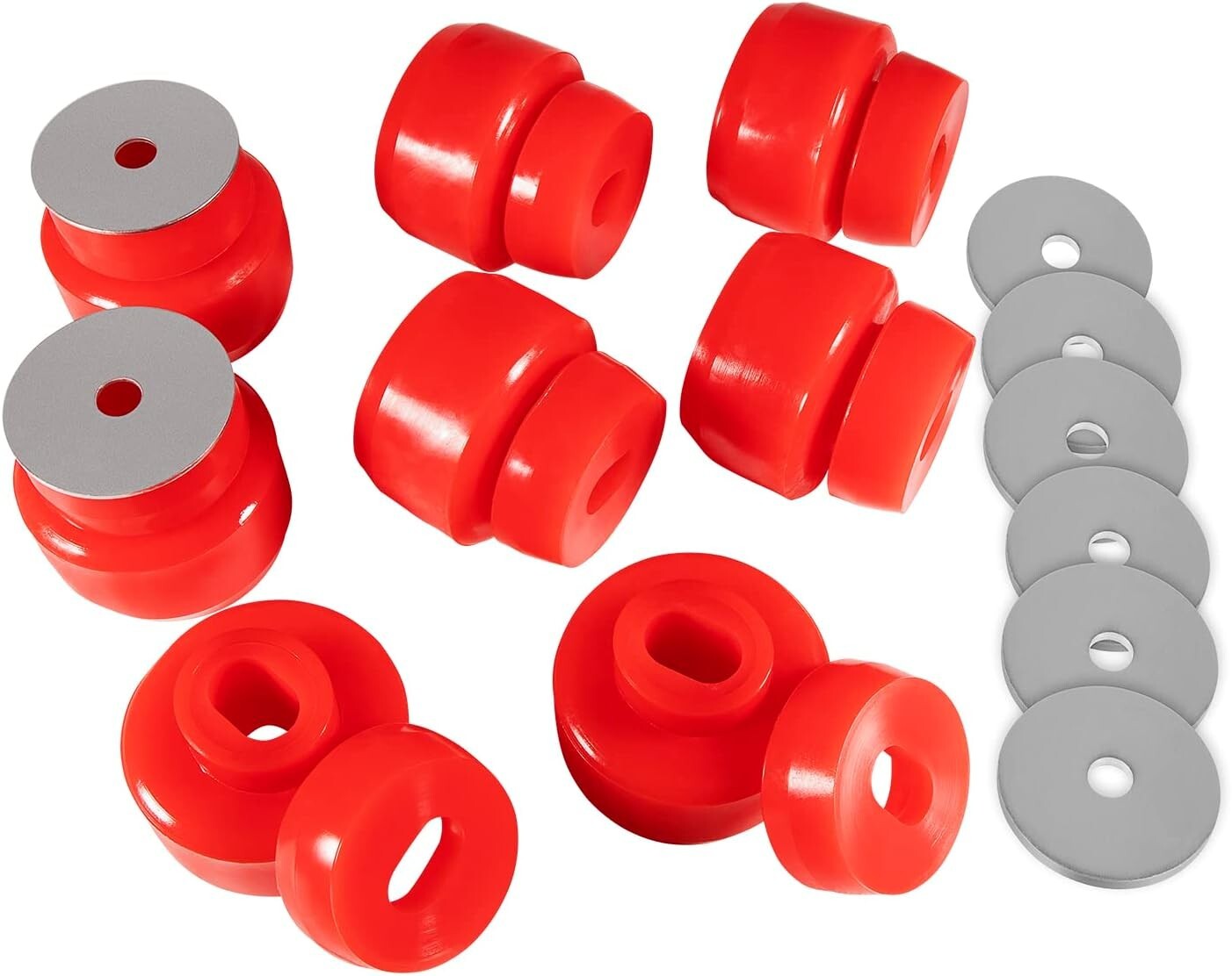 7-141 Body and Cab Mount Bushing Kit For Chevy Silverado Sierra 2/4WD 1999-2014