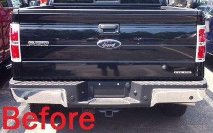 2009-2014 Ford F150 Chrome Tailgate Trim Molding Inserts By Automotive Authority