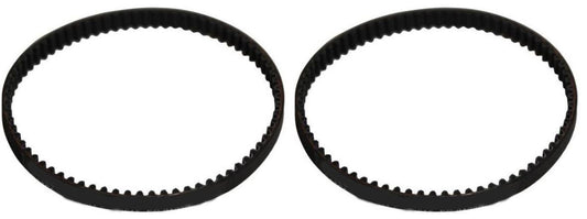 Solid Spare (2) Brush Belts for Bissell Proheat 2X Revolution Pet Pro Fits Models 1548 1550