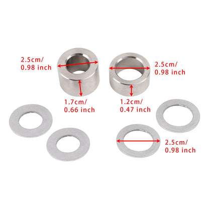 2Pack 1600036 Bypass Tube Eliminator Kit Aluminum Shunts And Sealing Washers
