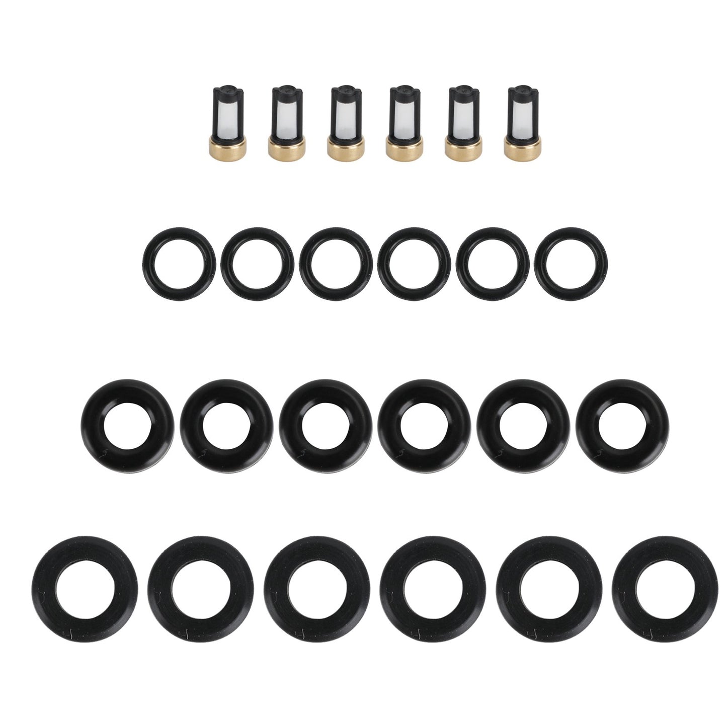 Fuel Injectors Rebuild Repair Kit 23250-31010 fit Toyota Tacoma 2003-15 4.0L