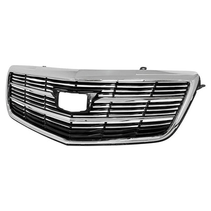 Fits 2015 2016-2019 Cadillac ATS Front Grille Upper Bumper Grill W/Chrome 15-19