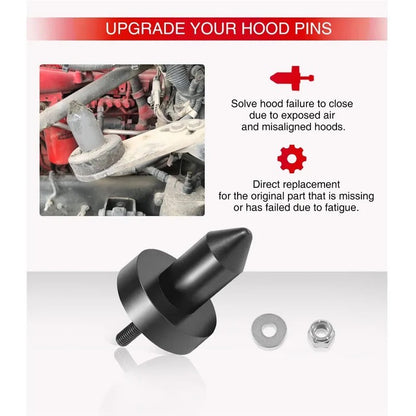 For Kenworth T2000 T600A T800 W900 2003-2010 924-5410 Pair Hood Pin Bushings Kit