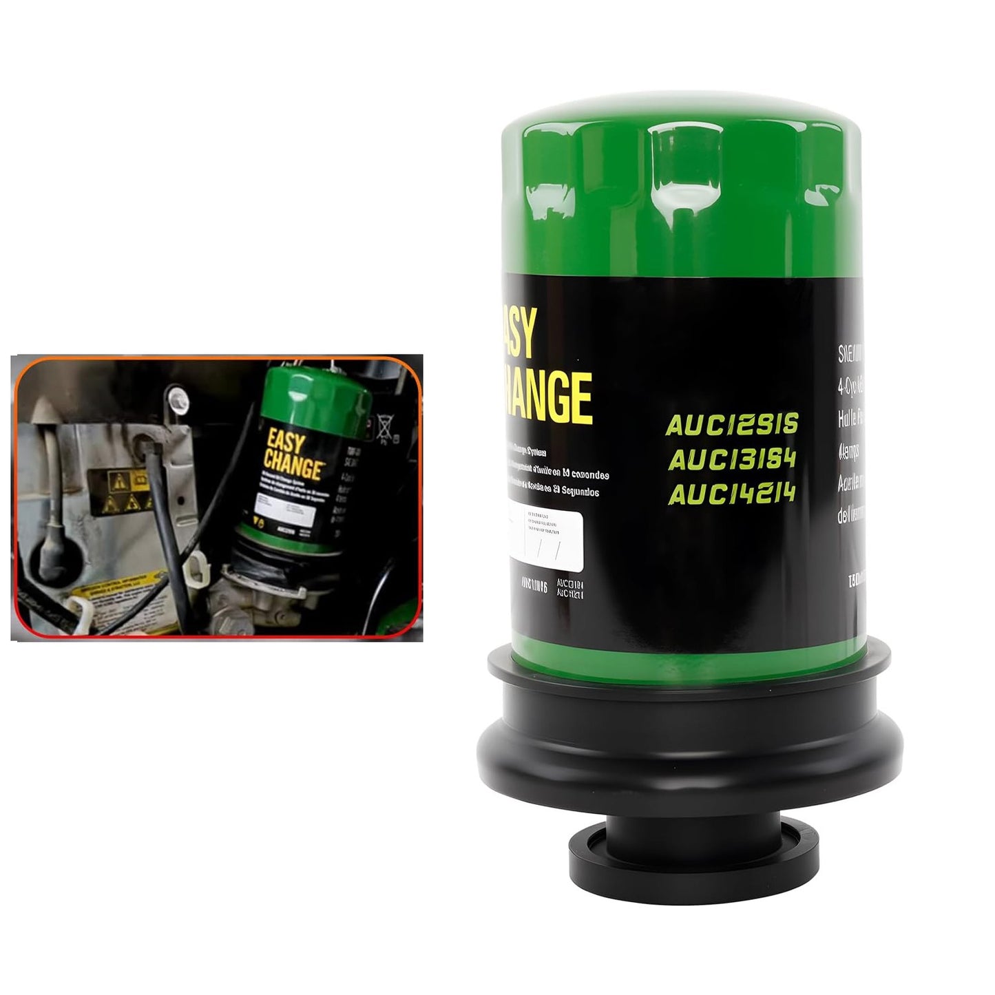 Oil Filter AUC12916 For John Deere E120 E130 E150 E160 E170 E180 Dry Filter