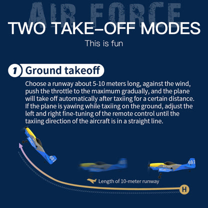 3Channel P51 Remote Control 2.4Ghz 6Axis Stabilizer Airplane Toy With 2Batteries