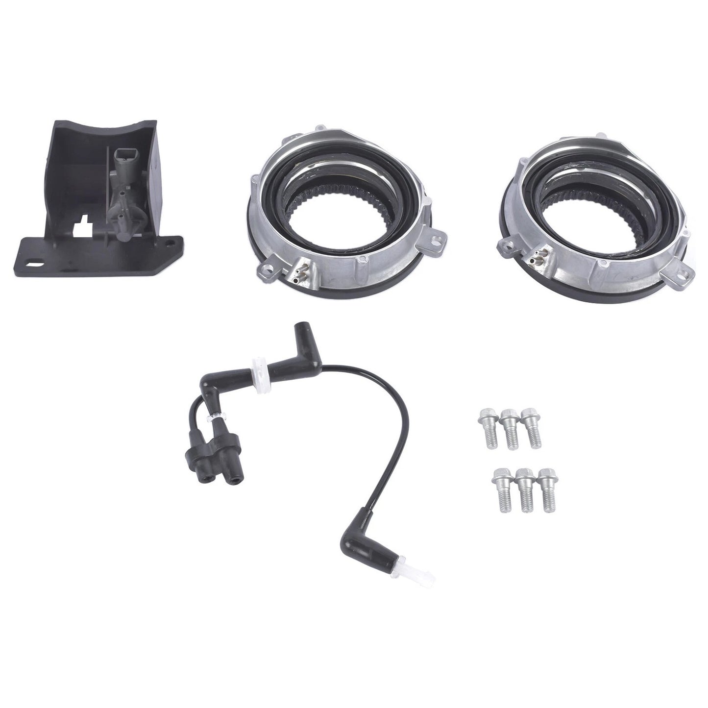 Locking Hub Axle Actuator Vacuum Solenoid Valve For Ford Expedition F-150 03-15