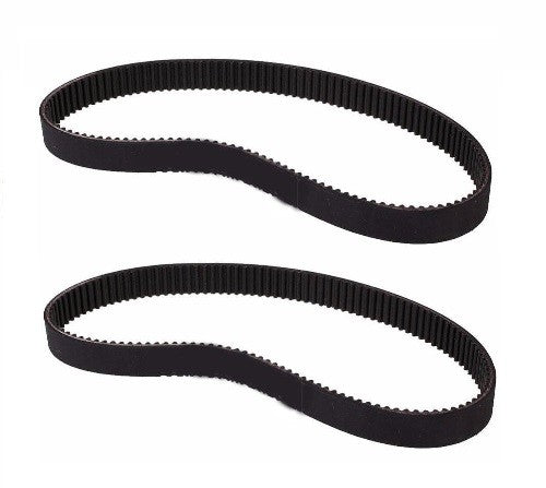 Solid Spare (2) Air Compressor Belts for Porter Cable DeVilbiss Dewalt C2002