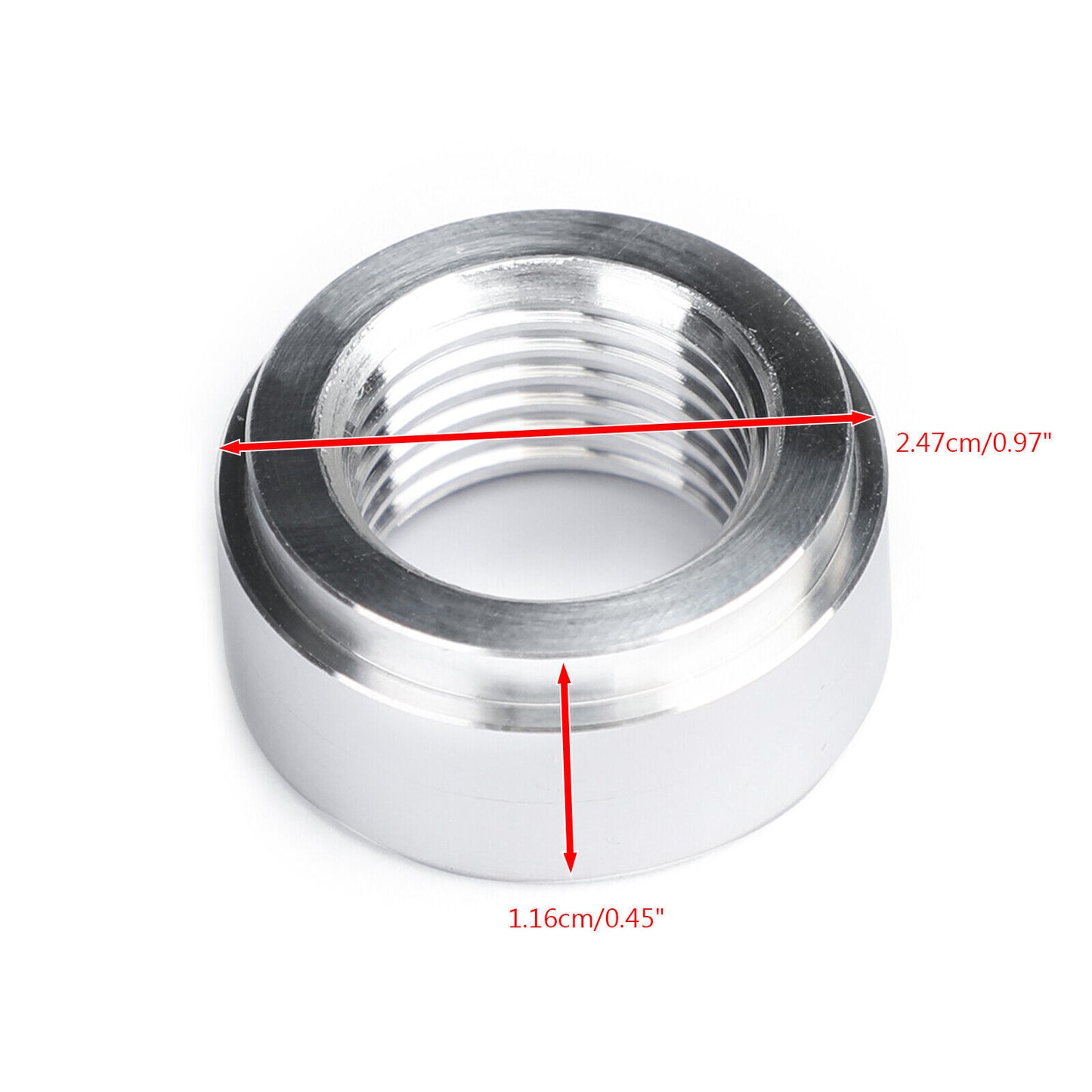 M16X1.5 Female Aluminum Weld On Fitting Bung US