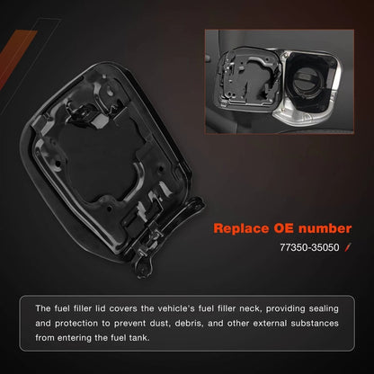 77350-35050 Fuel Filler Gas Tank Door Cover Lid Cap For 2003-2009 Toyota 4Runner