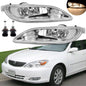 For 2005-2008 Toyota Corolla 2002-2004 Toyota Camry Pair Fog Lights Lamps W/Bulb