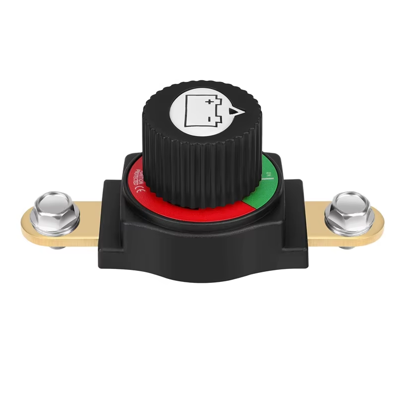 Side Post Battery Disconnect Switch Heavy Duty 12-48V Cut Off Master Kill Switch