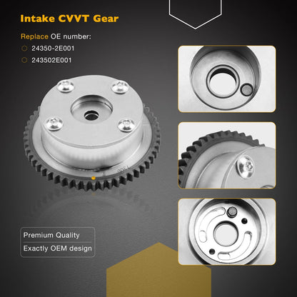 Timing Chain Kit Exhaust&Intake CVVT Gear For Soul Hyundai Kia Elantra 2.0T 1.8L