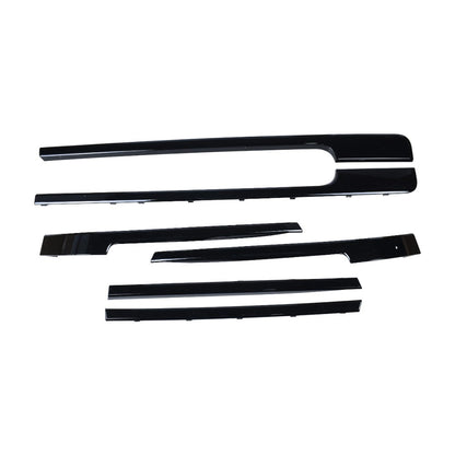 Black Door Side Body Molding Trim Strip Kits for 2013-22 Range Rover L405