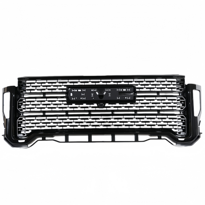 For GMC Sierra 2500 HD 3500 HD 2020-2023 Front Bumper Grille W/Camera Hole