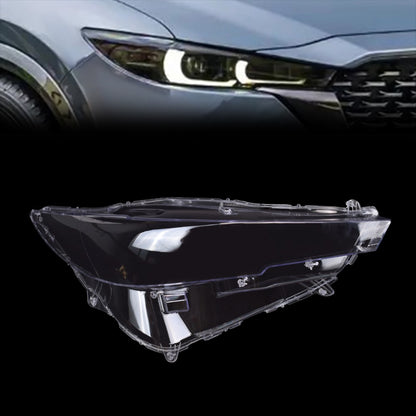 Right Side Front Headlight Headlamp Lens Cover For 2022 2023 2024 Mazda CX-5