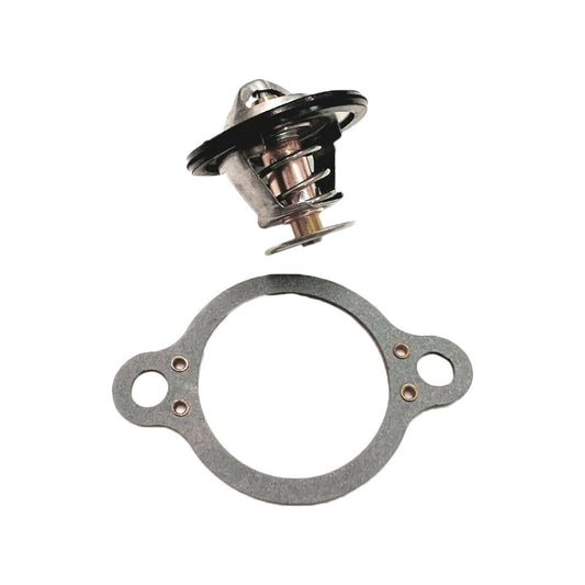 Solid Spare Thermostat Kit w/ Gasket O-Ring For Volvo Penta 4.3 5.0 5.7 8.1 L V6 V8- 3831426