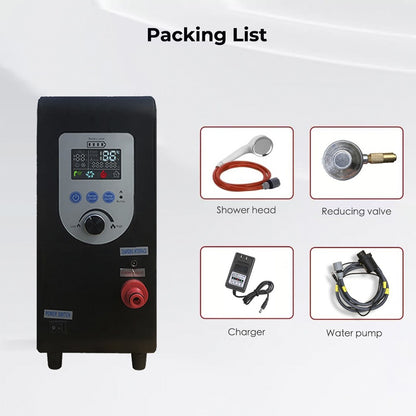 Propane Portable Water Heater Countertop Instant Camping Shower For Outdoors*