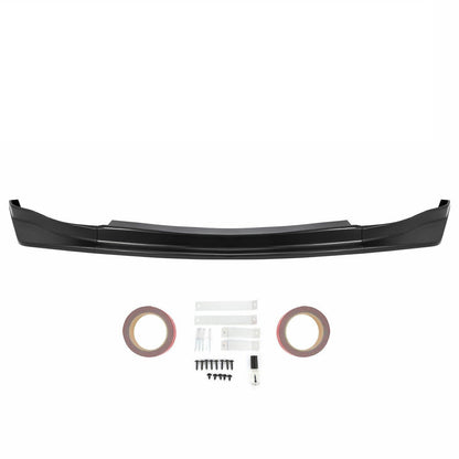 Solid Spare For 2006-2009 350z Z33 Unpainted NS Style Pu Black Front Bumper Lip Spoiler Chin