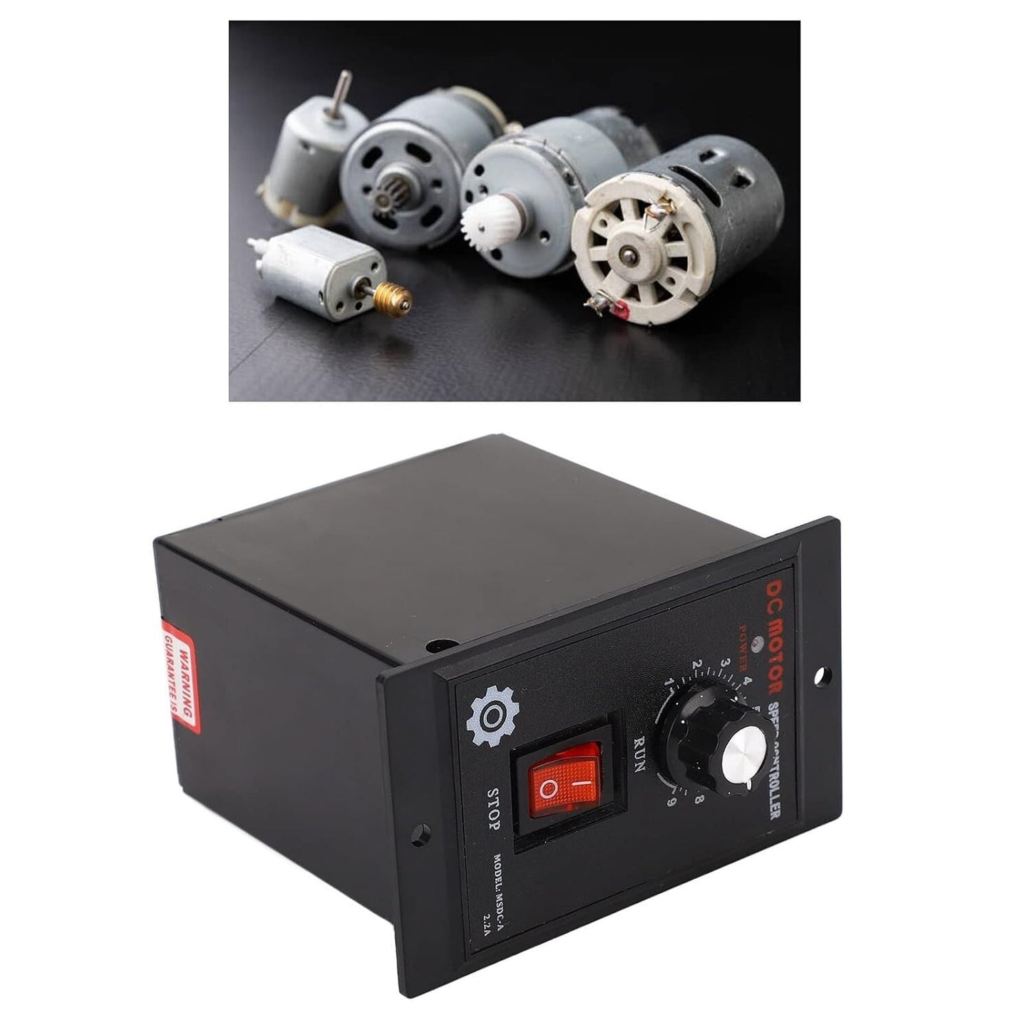 500W DC Motor Speed Controller AC 110V to DC 90V Forward Reversible Regulator
