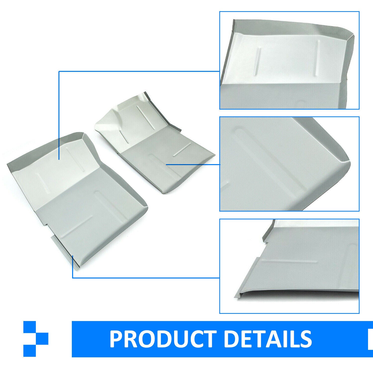 Solid Spare Zinc-plated Extended Floor Pans For Chevy GMC Truck Blazer Jimmy Suburban 73-87