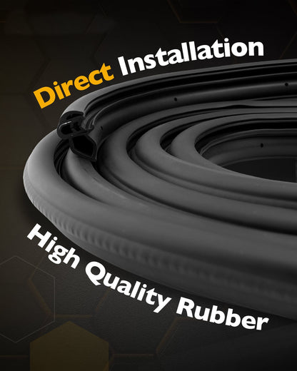 22766400 Rubber Door Weatherstrip Seal For 07-14 Chevy Silverado GMC Sierra 1500