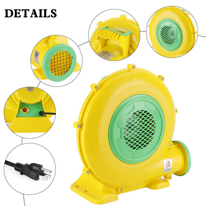 550W Inflatable Bounce House Water slide Air Pump Blower Fan Inflatable castle