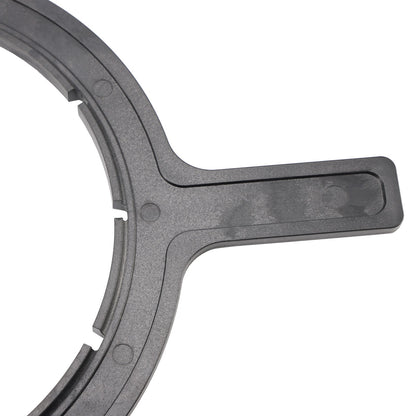 154856 8-1/2" Black Buttress Thread Closure Kit for Triton Pool & Spa Filter