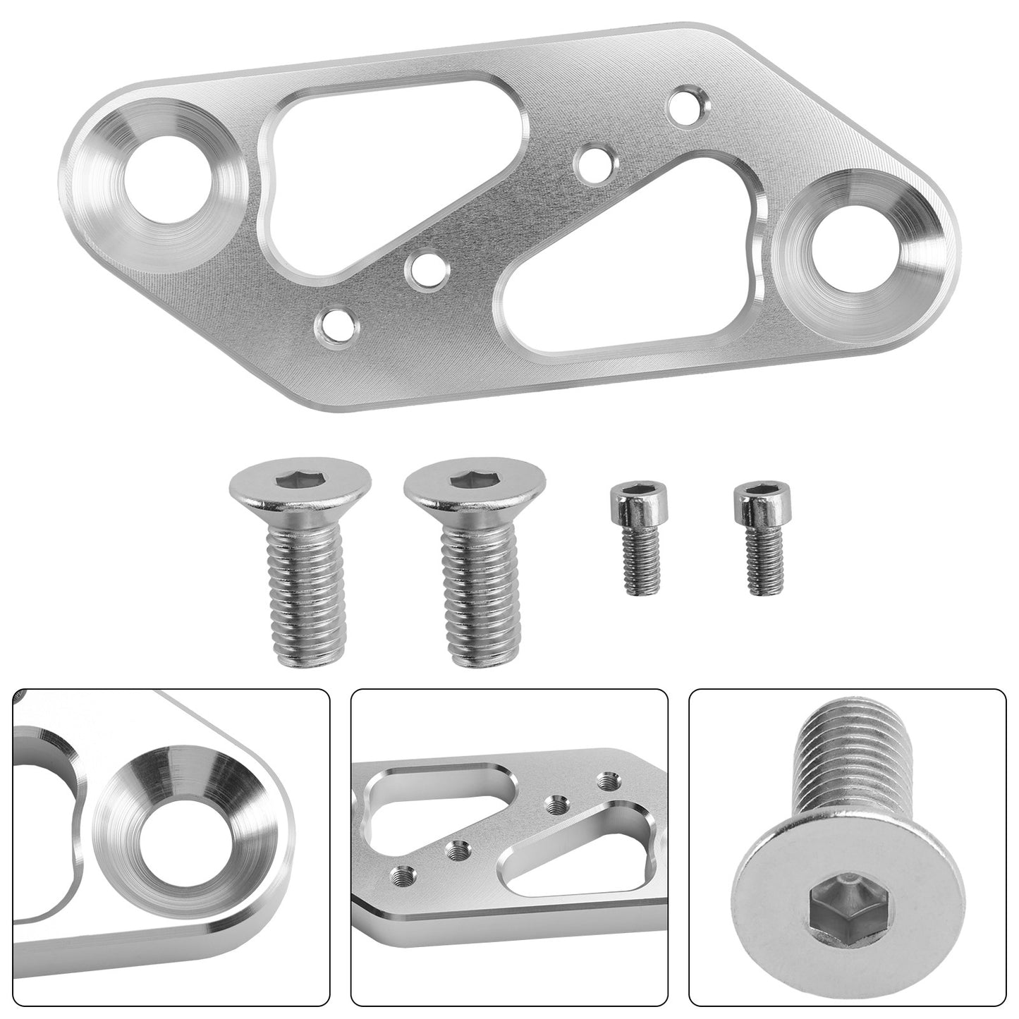 Fuel Pressure Regulator Mount For LS Cylinder Head Mounting Billet For Chevy