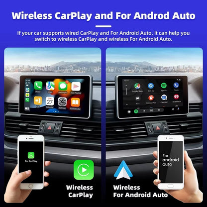 Mini Wireless CarPlay Adapter For Android Auto &Apple USB Car Dongle Connect Box