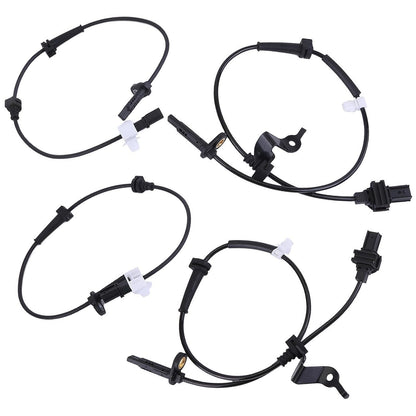 FOR 2013-17 HONDA ACCORD ABS SPEED SENSOR SET FRONT AND REAR LEFT AND RIGHT SIDE