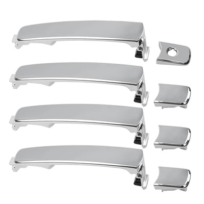 4X Exterior Door Handles Front & Rear LH RH For 03-15 Nissan Rogue Infiniti FX35