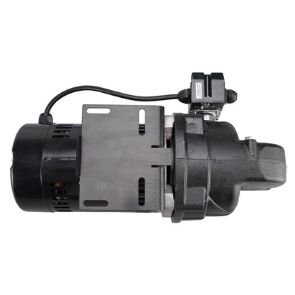 SWS50 1/2 HP Cast Iron Shallow WelJet Pump use inwells up to 25 ft deep black