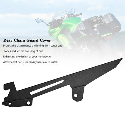 Black Sprocket Chain Guard Cover For Kawasaki Z1000SX NINJA 1000 Z1000 11~21