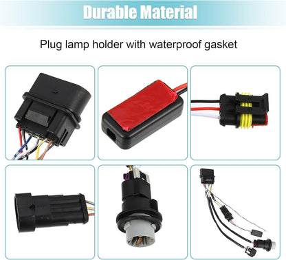 Stock Projector Headlight Converter Wiring harness For 2013-18 Ram 1500 810003