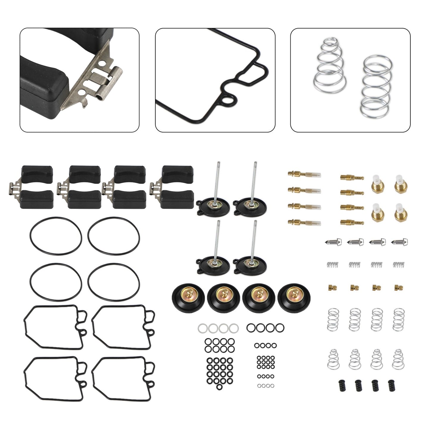 Carburetor Rebuild Repair Kit fit for Honda Goldwing 1100 GL1100 1980-1983 1981