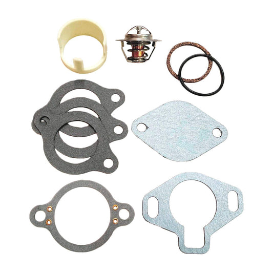 Solid Spare Thermostat w/ Sleeve Kit 160 Degree 807252Q5, 23-806922 For MerCruiser