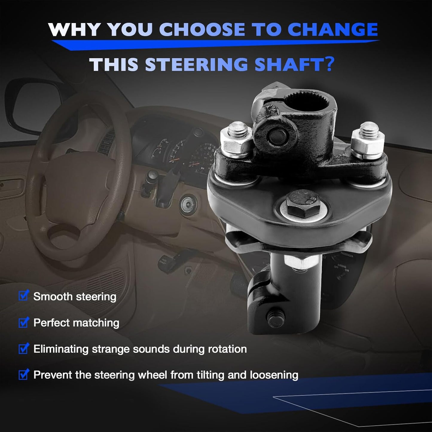 Intermediate Steering Shaft For 1998-04 Toyota 4Runner Tundra 4586034020 425-473