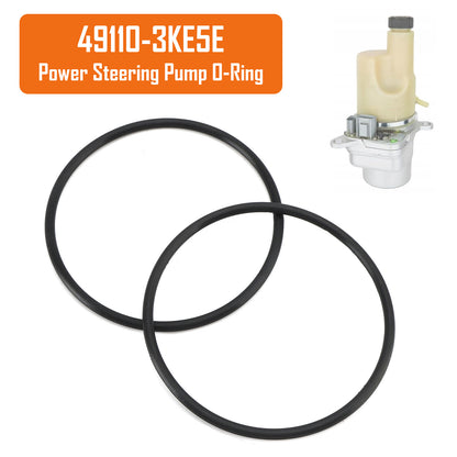 2PCS Power Steering Pump O-Ring for Nissan Pathfinder 2013-2020 49110-3KE5E