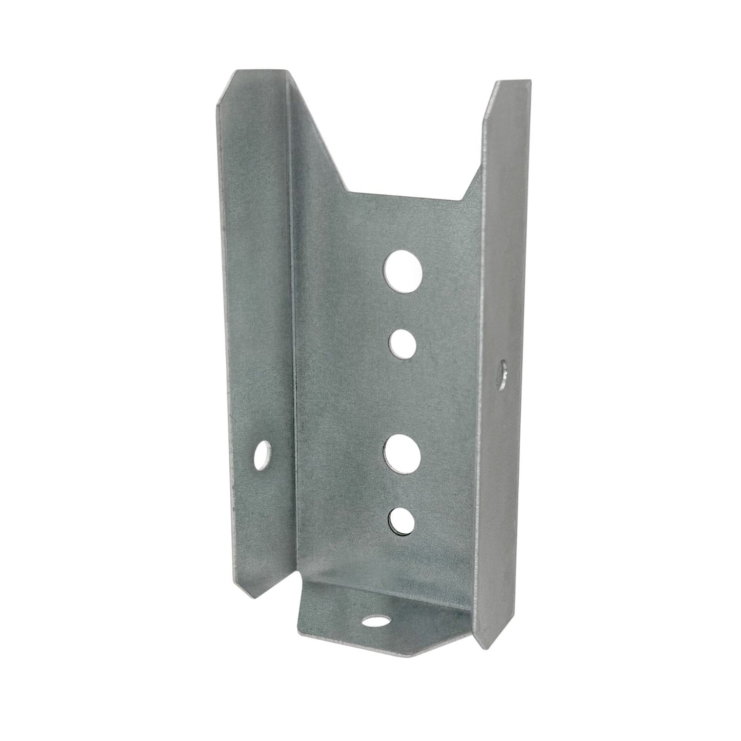 Galvanized 2x4 Fence Bracket Connector for Wood Post Deck Railing 20 Gauge (10)