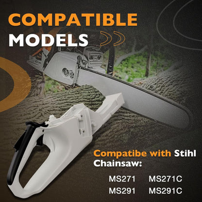 1141 791 1000 Chainsaw Fuel Gas Tank Rear Handle Assembly For Stihl MS271 MS291