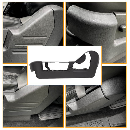 Solid Spare Fits 2009-2014 Ford F150 F-150 Driver Side Black Seat Track Cover New
