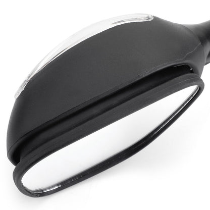 Mirrors Turn Siganals For Suzuki GSXR750 2006-2014 GSX-R 1000 2005-2014 BLK USA