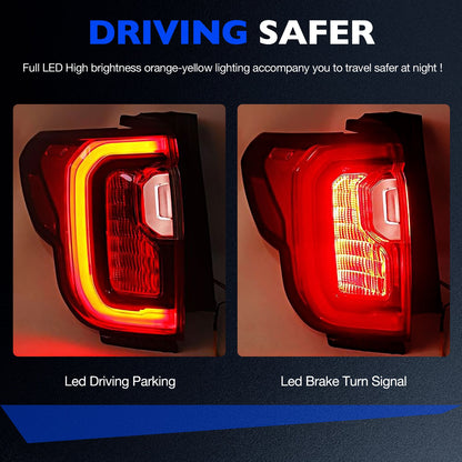 85150719 Brake LED Taillights Lamp Assembly Driver Fit 2020-23 GMC Acadia SL SLE
