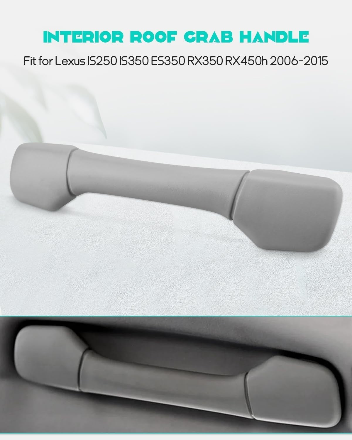 Interior Grey Car Front Rear Roof Grab Grip Handle For Lexus IS300 IS350 IS250