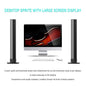Detachable Surround Sound Bar Wireless Subwoofer 2 Speaker System Home Theater`